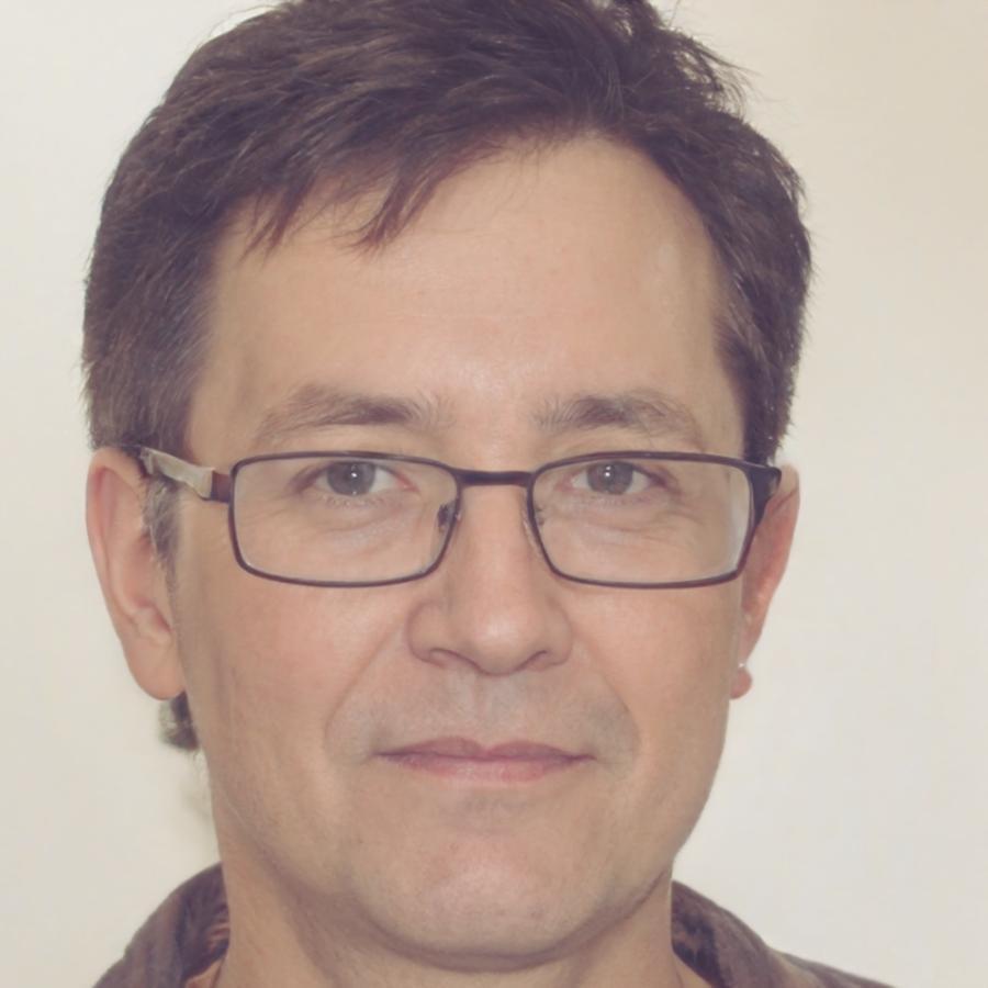 Porträt von Theo Bergmann